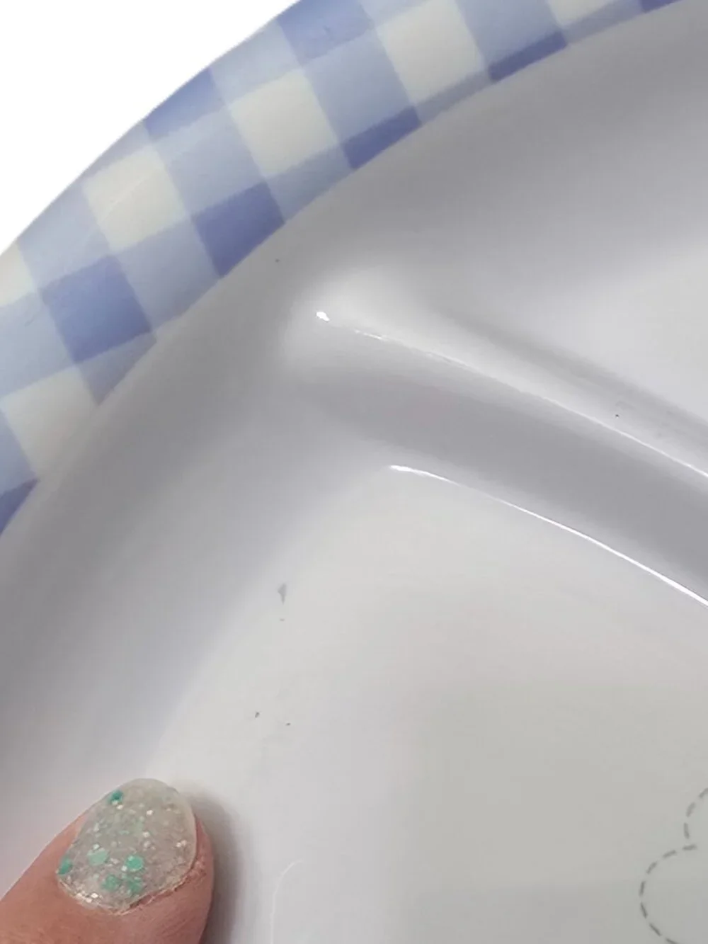 Disney Mickey Mouse Divided Plate Melamine Baby Boat Turtle Lighthouse Beach Y2K